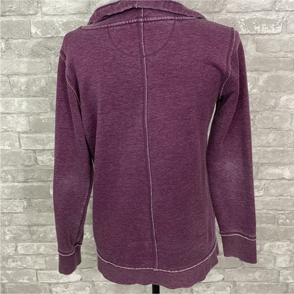 Calvin Klein Purple Cowlneck Sweatshirt - Picture 3 of 6